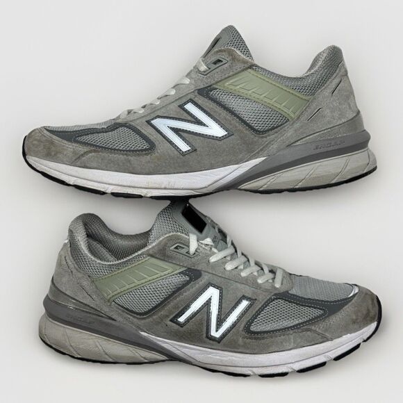 Size 9.5 - New Balance 990v5 Made in USA Low Castlerock - Picture 1 of 8